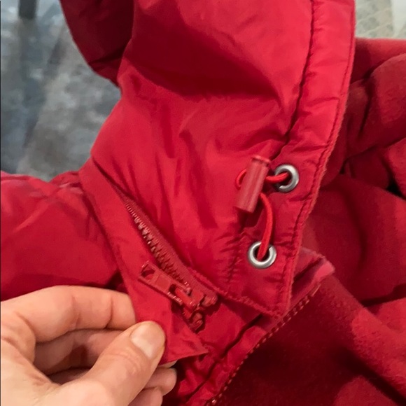 Gorgeous Red Warm Puffy Jacket - Picture 6 of 6